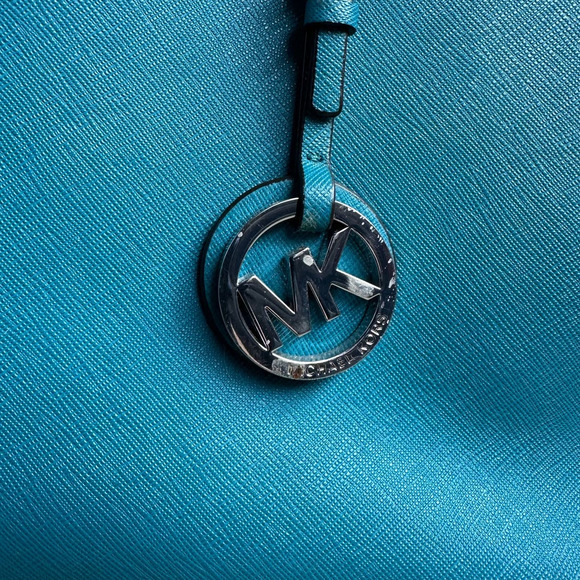 Michael Kors Jet Set Travel Large Saffiano Leather Tote Bag - Picture 7 of 15